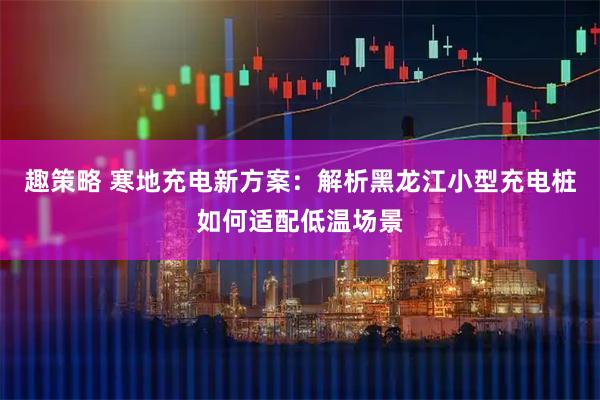 趣策略 寒地充电新方案：解析黑龙江小型充电桩如何适配低温场景